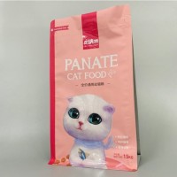 Pet food packaging bag with zipper dog food packaging bag