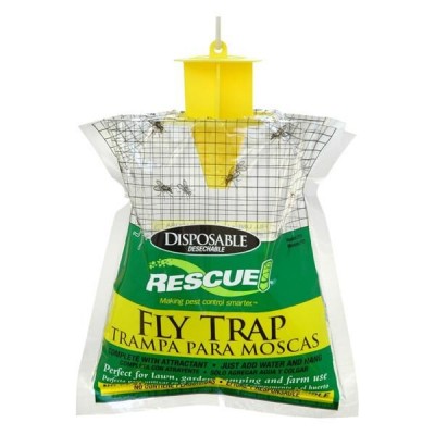 Outdoor Hanging Wasp Fly Trap Bag without Bait